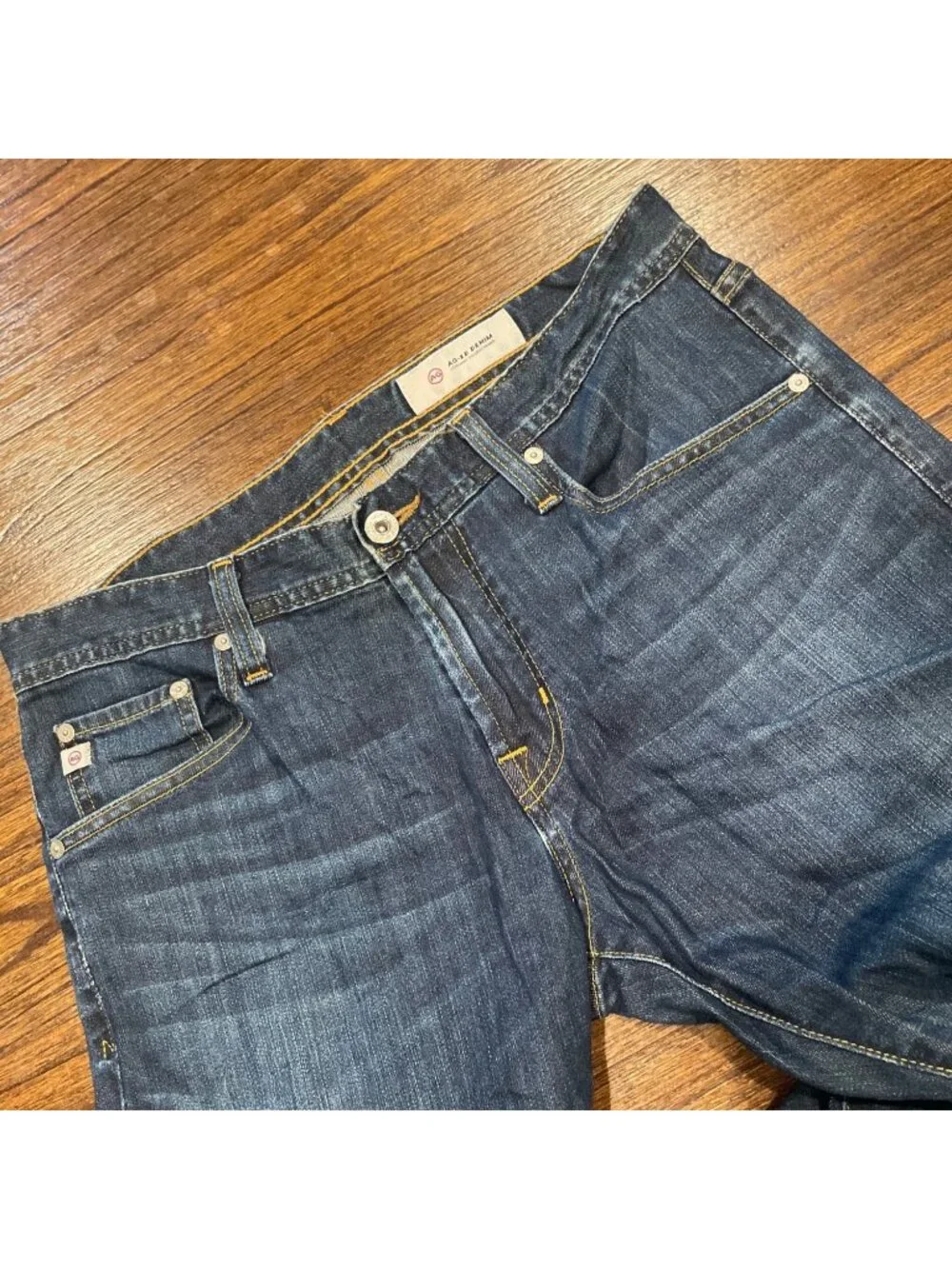 AG Tellis Modern Slim Jean Mens 31x29.5 Toray Airluxe AG-ED Denim Lightweight